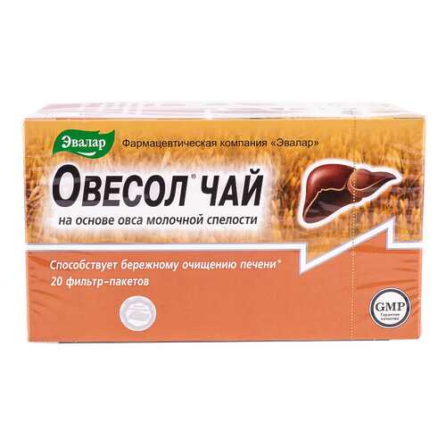 Овесол Эвалар фиточай ф/п 1,5 г 20 шт. в Аптека Миницен