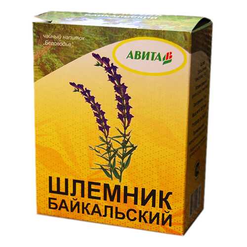 Шлемник байкальский Авита трава для заваривания 25 г в Аптека Миницен