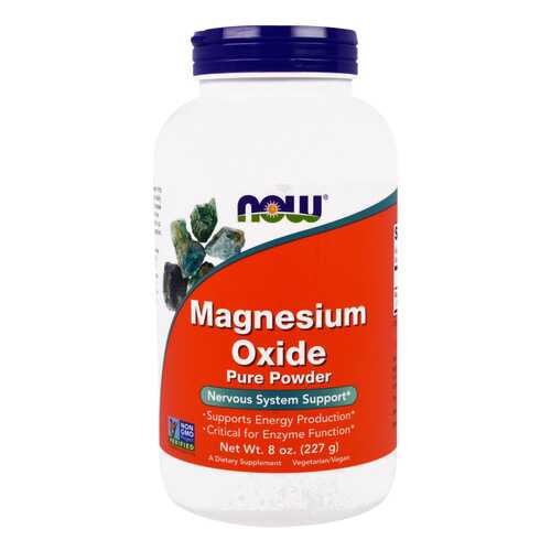 Витаминно-минеральный комплекс NOW Magnesium Oxide Powder 227 г в Аптека Миницен