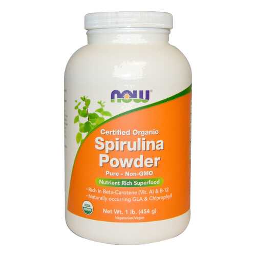 Добавка для здоровья NOW Spirulina Powder 454 г натуральный в Аптека Миницен