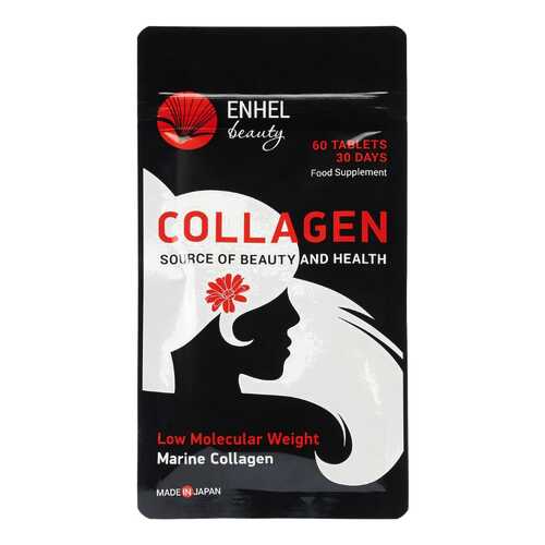 Коллаген таблетки Enhel Beauty 60 шт. D0112 в Аптека Миницен
