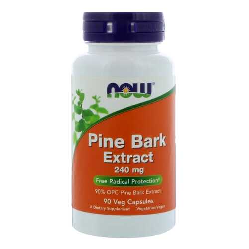 Антиоксидант NOW Pine Bark Extract 90 капсул в Аптека Миницен