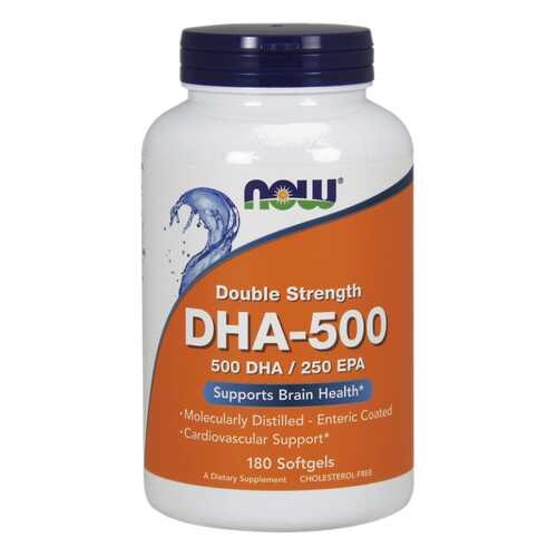 Omega 3 NOW DHA 180 капс. в Аптека Миницен