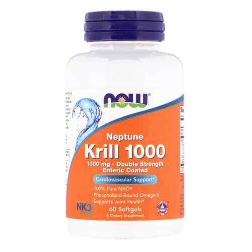 Omega 3 NOW Krill Oil Neptune 60 капс. в Аптека Миницен